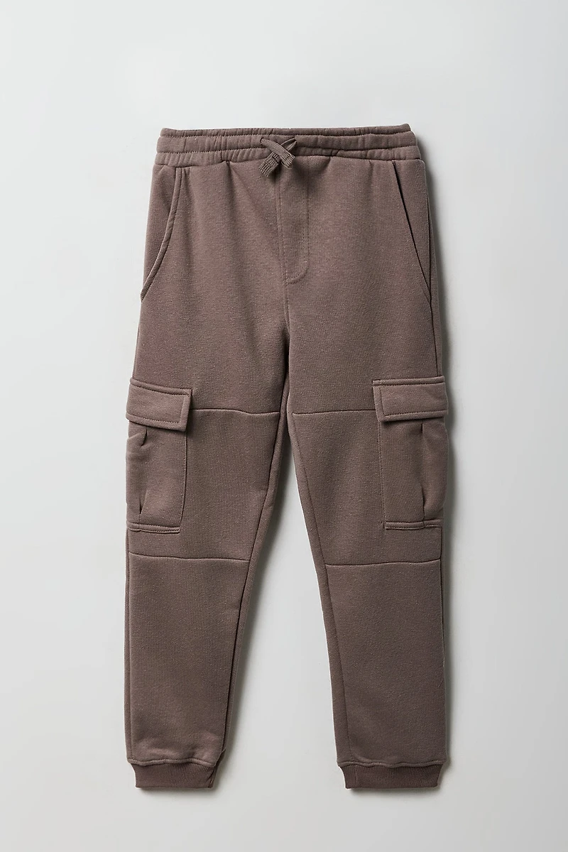 Jogger cargo en molleton pour enfants