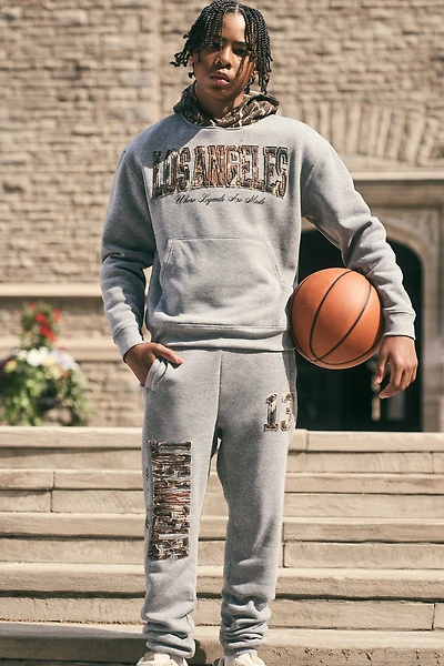 Kids LA Camo Patch Fleece Jogger