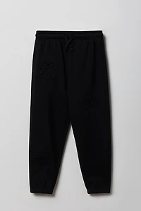 Kids Gothic Font Fleece Jogger