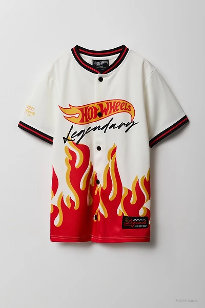 Jersey de base-ball en filet à imprimé Hot Wheels™ pour enfants