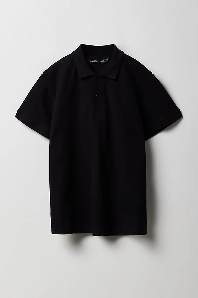 Boys Solid Polo