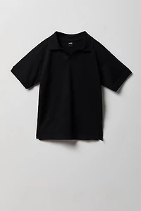 Boys Johnny Collar Polo