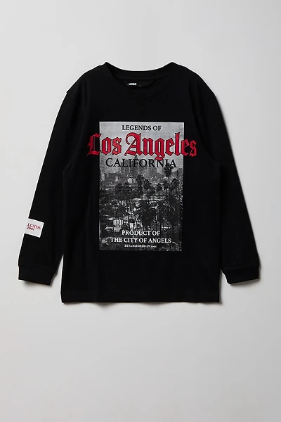 Kids Graphic Long Sleeve Top