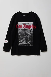 Kids Graphic Long Sleeve Top