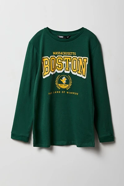 Kids City HD Print Long Sleeve Top