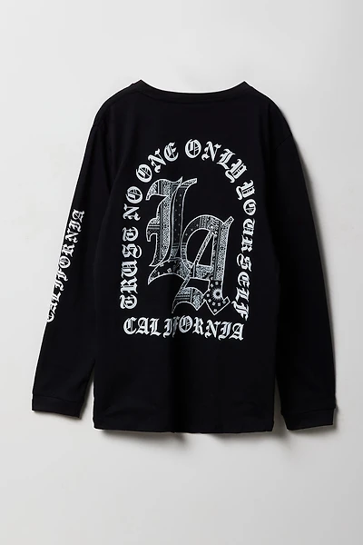 Kids City Graphic Long Sleeve Top