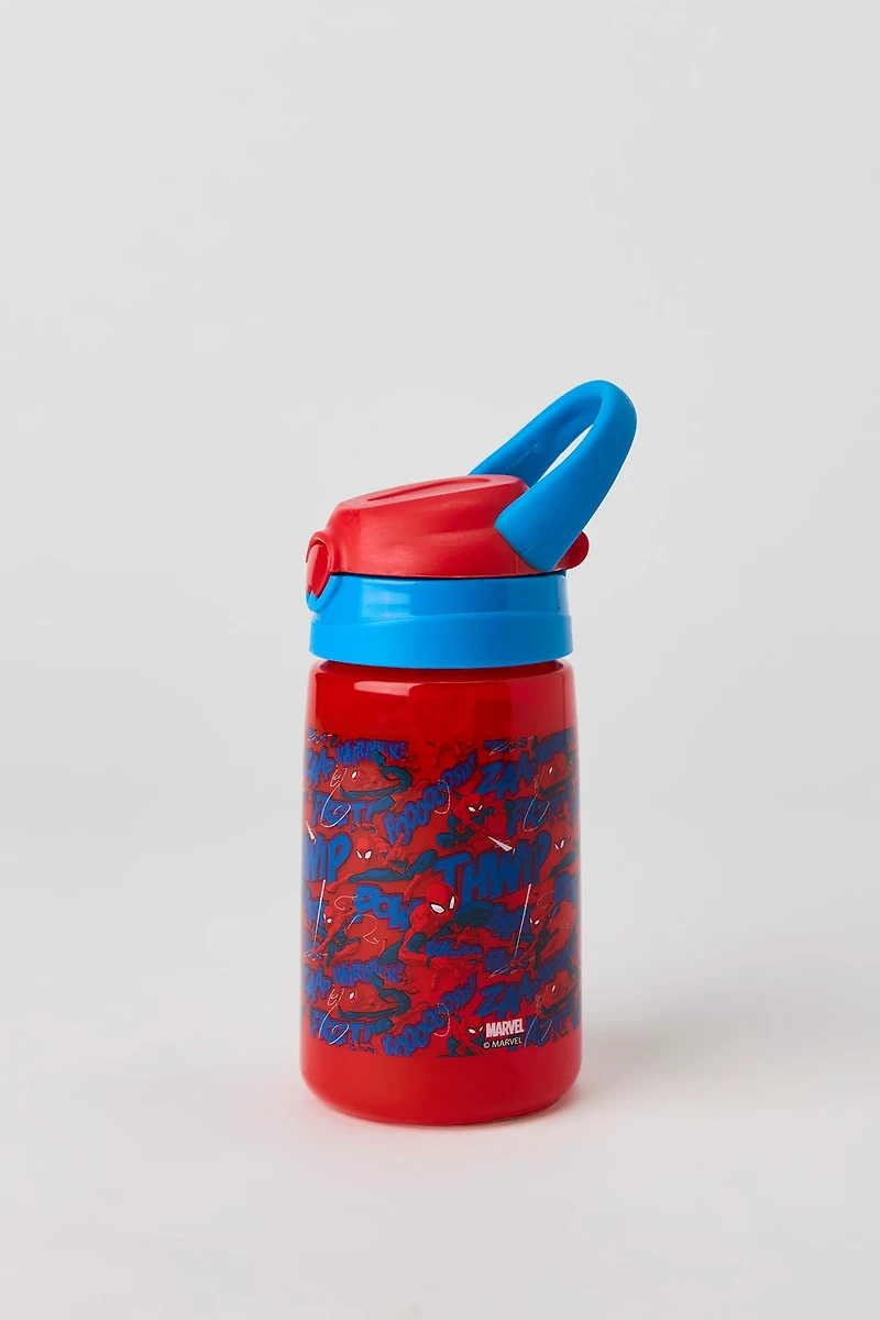 Bouteille d'eau à imprimé Spider-Man pour garçon