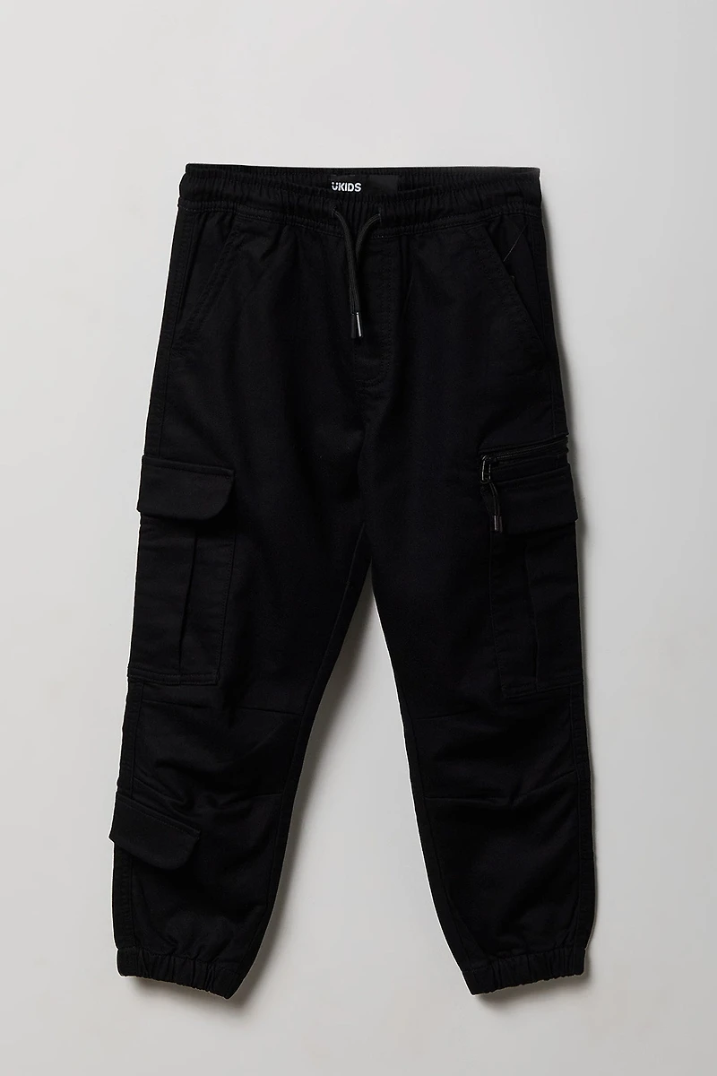 Boys Soft Cargo Jogger