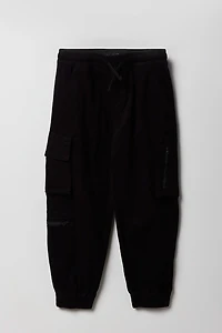 Jogger cargo avec poches à fermeture glissière pour garçon