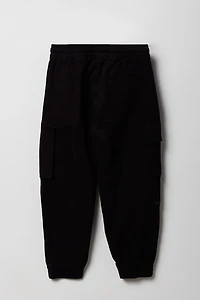Jogger cargo avec poches à fermeture glissière pour garçon