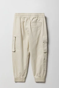 Jogger cargo avec poches à fermeture glissière pour garçon