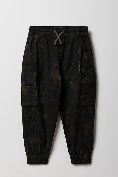 Jogger cargo avec poches à fermeture glissière pour garçon