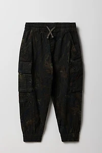 Jogger cargo avec poches à fermeture glissière pour garçon
