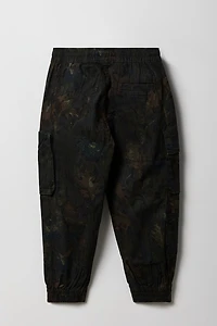 Jogger cargo avec poches à fermeture glissière pour garçon