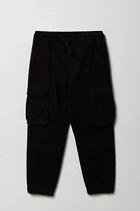 Boys Drawstring Cargo Jogger