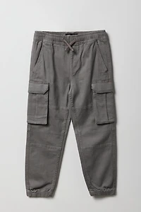 Jogger cargo à taille coulissante pour garçon