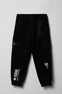 Boys Graphic Cargo Jogger