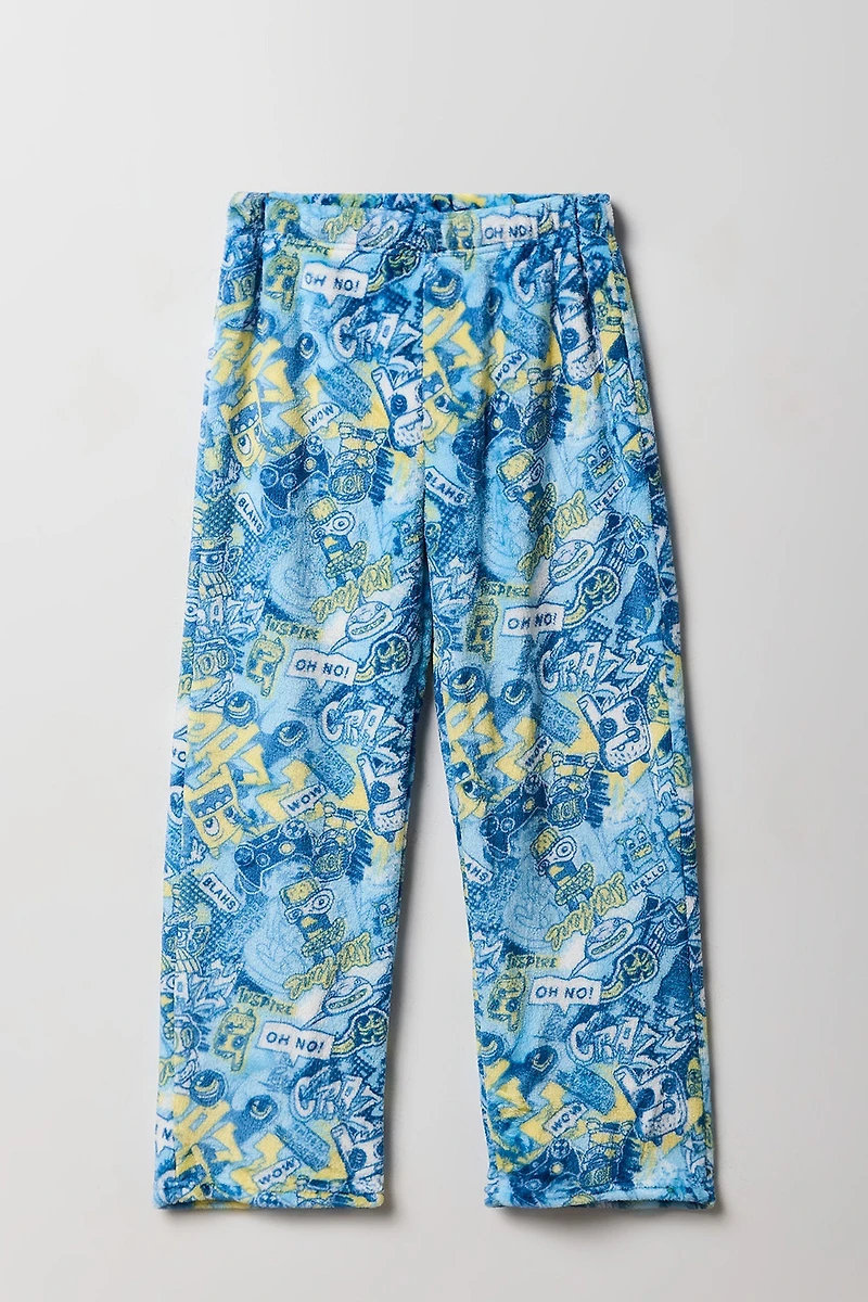 Kids Plush Pajama Pant