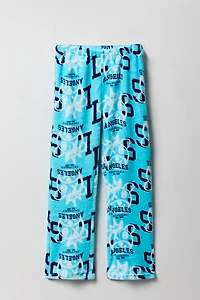 Pantalon de pyjama imprimé en peluche pour garçon