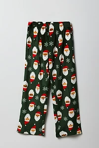 Kids Christmas Plush Pajama Pant