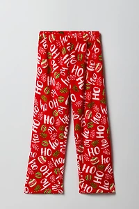 Pantalon de pyjama Noël en peluche pour enfants