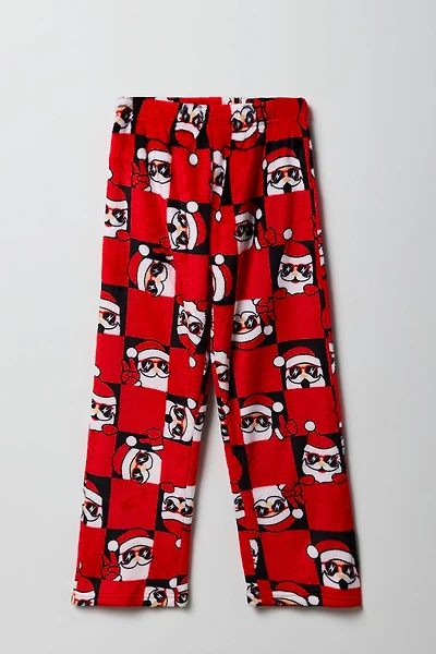 Kids Christmas Plush Pajama Pant