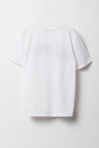 Ensemble-pyjama 2 pièces t-shirt imprimé et pantalon à carreaux pour garçons