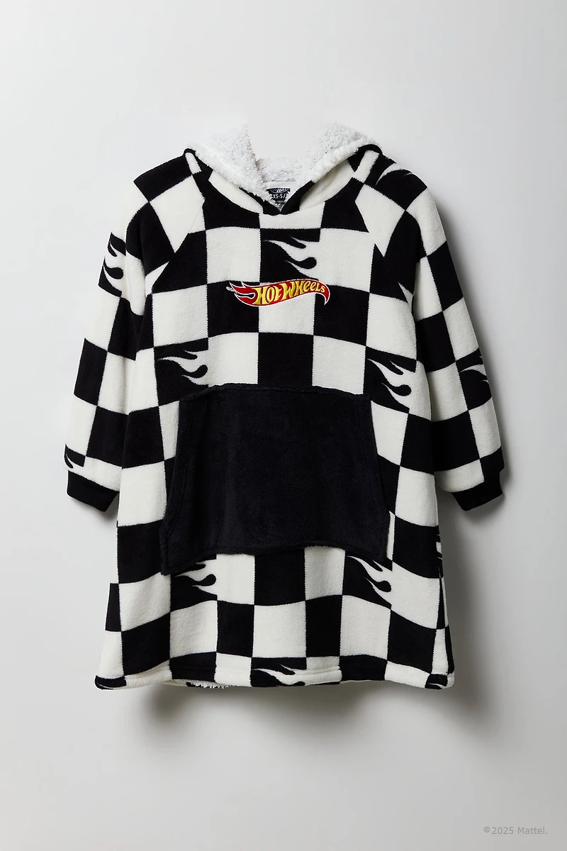 Hot Wheels™ Kids Plush Blanket Hoodie