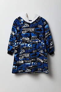 Kids Ford Plush Blanket Hoodie