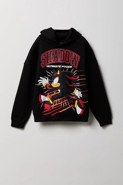 Kids Shadow Graphic Fleece Hoodie