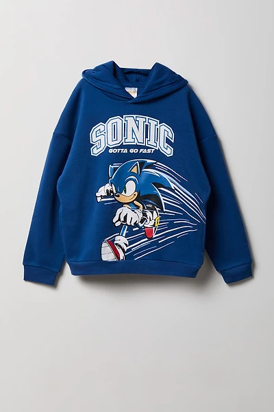 Kids Sonic Graphic Fleece Hoodie
