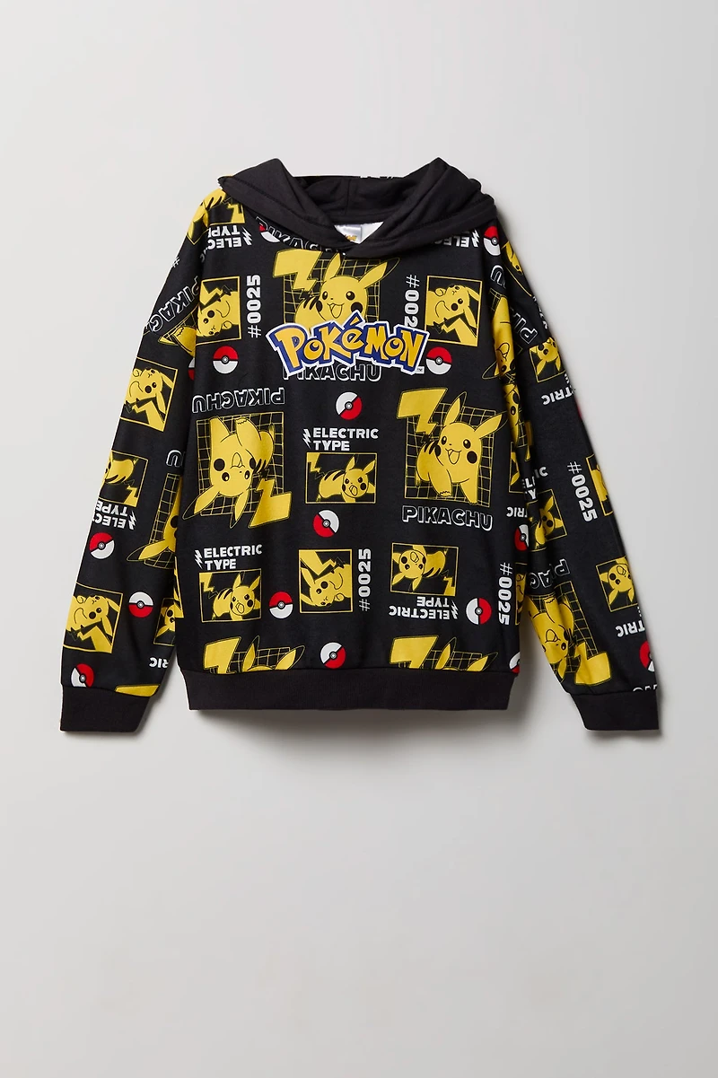 Kids Pokémon Print Fleece Hoodie