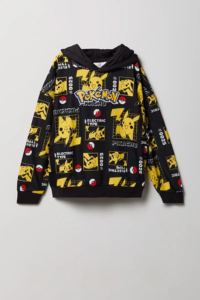 Kids Pokémon Print Fleece Hoodie