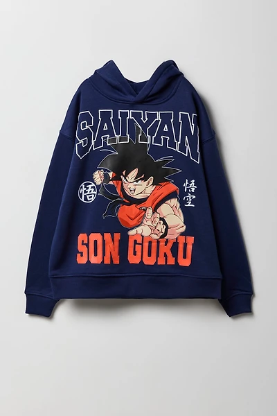 Kids Dragonball Z Graphic Fleece Hoodie