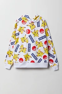 Kids Pokémon Printed Fleece Hoodie