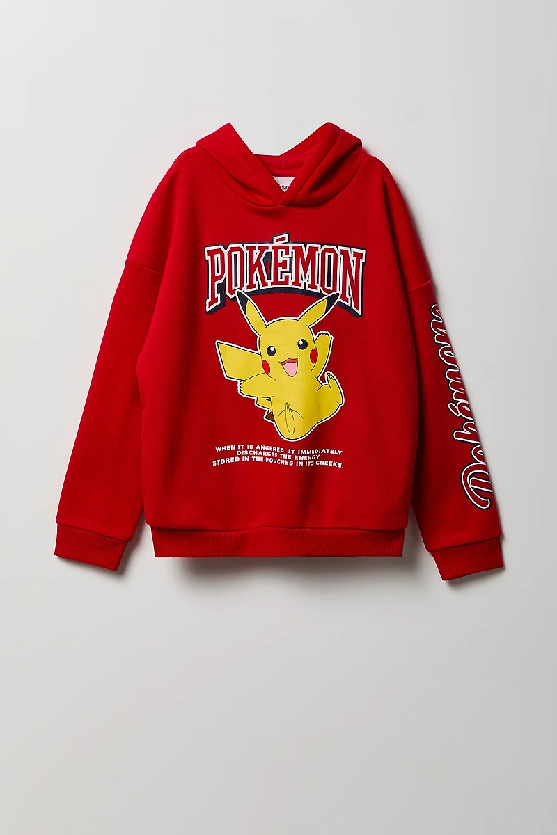Kids Pokémon Graphic Fleece Hoodie