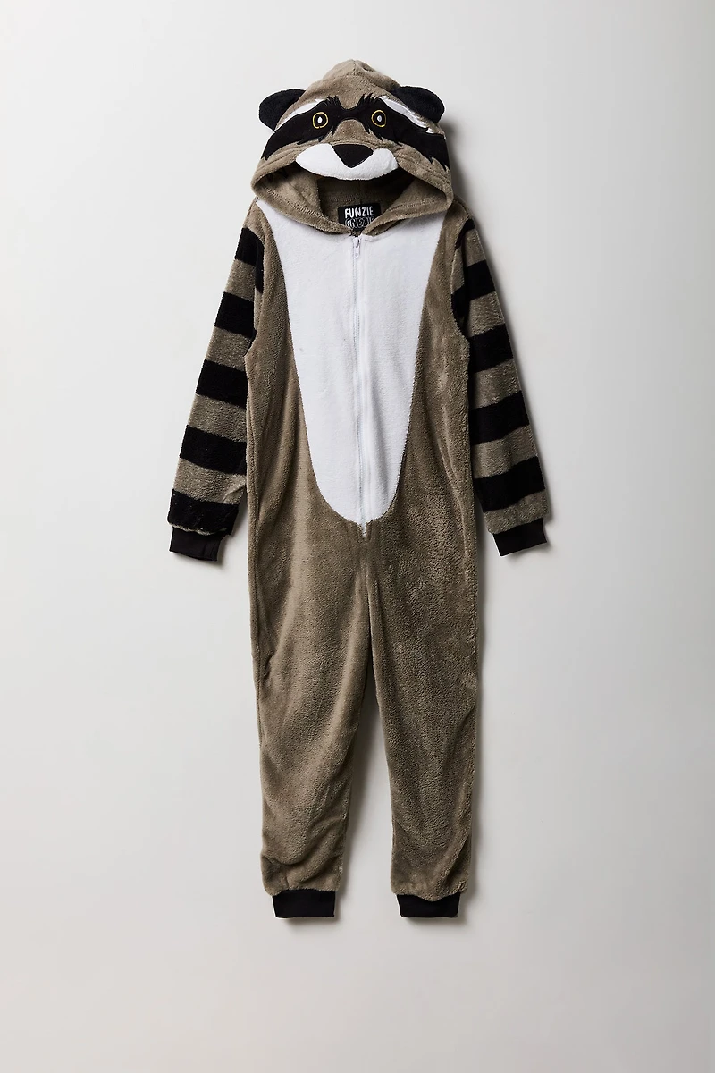 Combinaison en peluche Raton 3D pour enfant