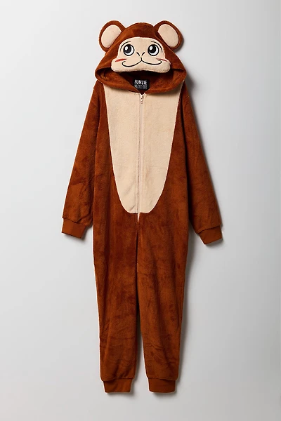 Kids Monkey Plush 3D Onesie