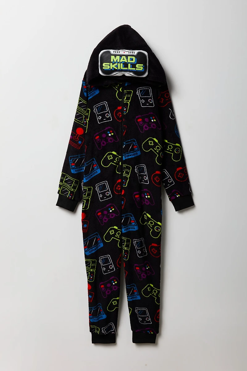 Kids Gamer Plush Onesie