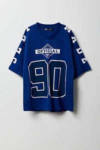 Boys Mesh Graphic Football Jersey