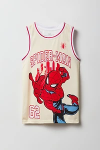 Boys Spiderman Graphic Active Jersey
