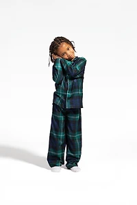 Kids Fammy Jammies Festive Flannel Pajama Set