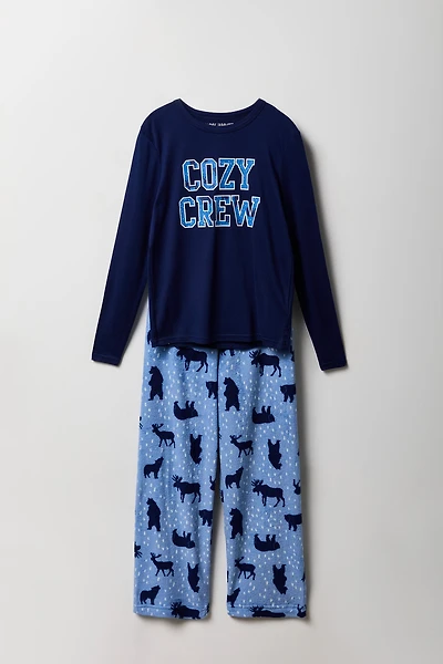 Kids Fammy Jammies Cozy Crew Pajama Set