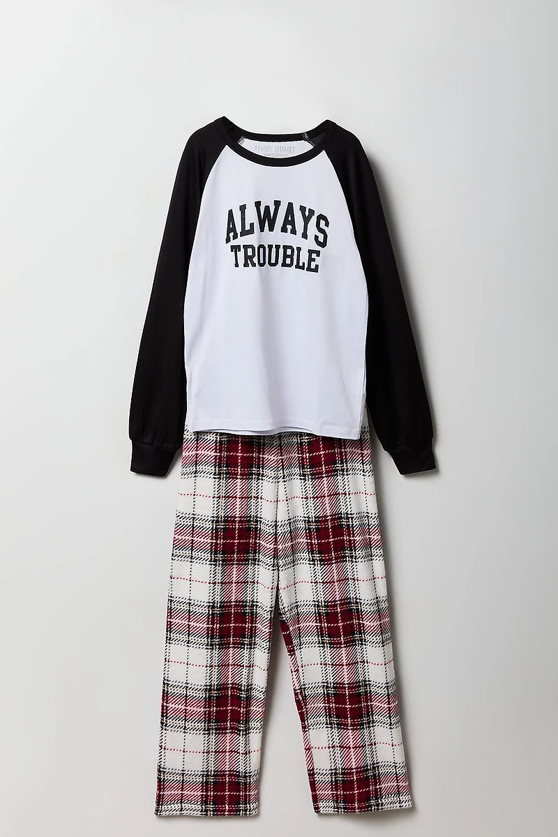 Ensemble-pyjama de famille deux pièces Always Matching pour enfants