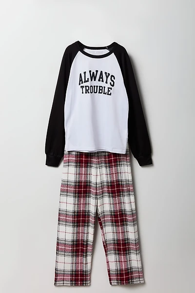 Ensemble-pyjama de famille deux pièces Always Matching pour enfants