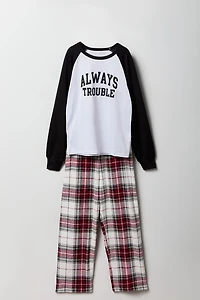 Ensemble-pyjama de famille deux pièces Always Matching pour enfants