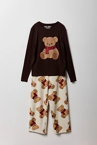 Kids Fammy Jammies Comfy Cubs Pajama Set