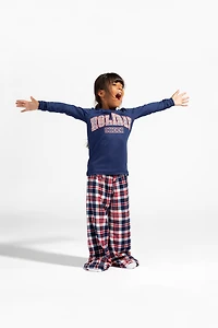 Kids Fammy Jammies Holiday Cheer Pajama Set