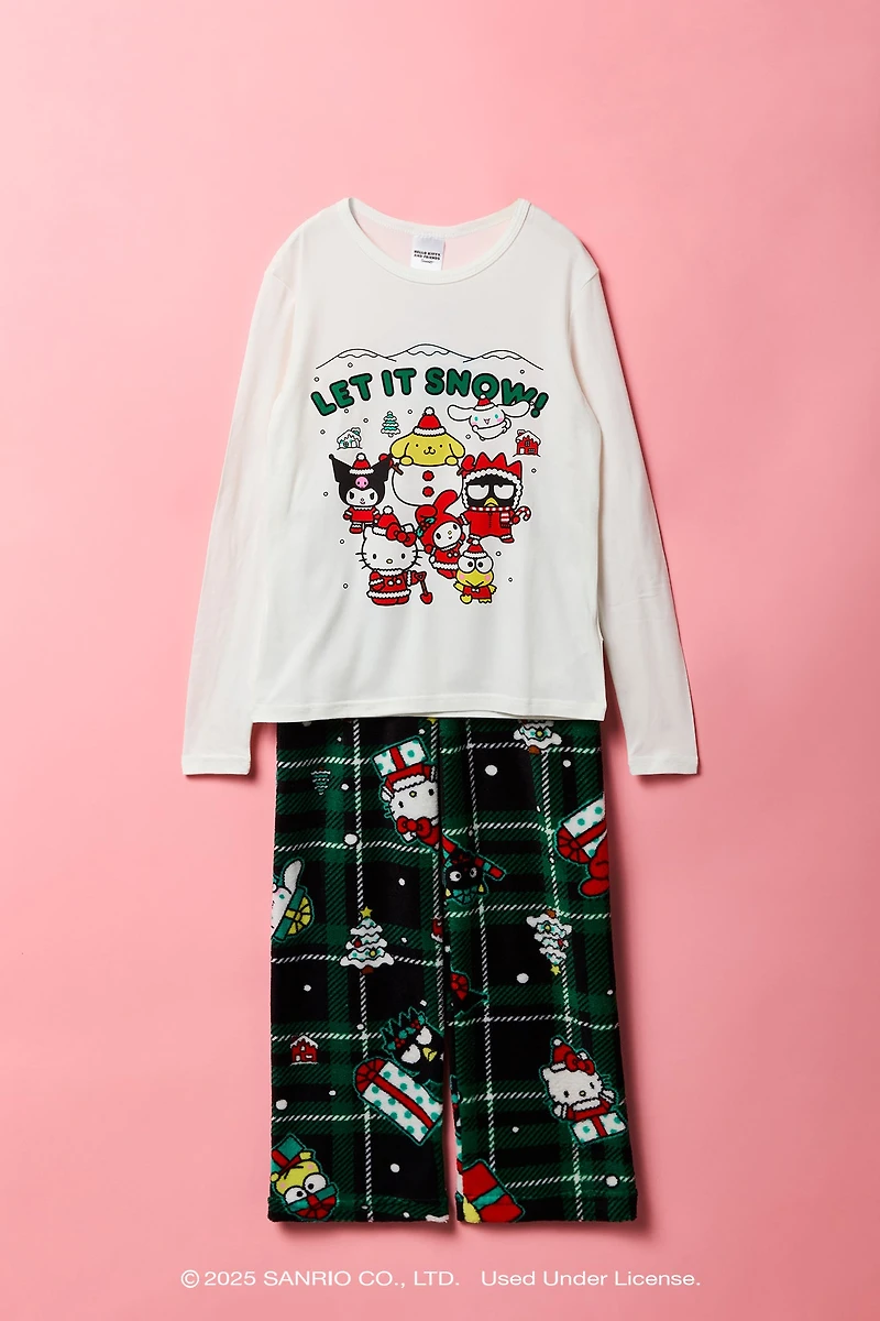 Ensemble pyjama de Noël à imprimé Hello Kitty® and Friends pour enfant