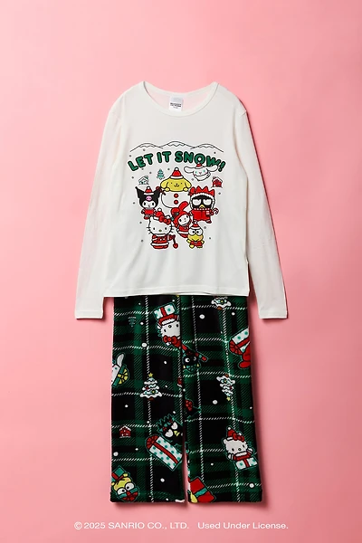 Ensemble pyjama de Noël à imprimé Hello Kitty® and Friends pour enfant